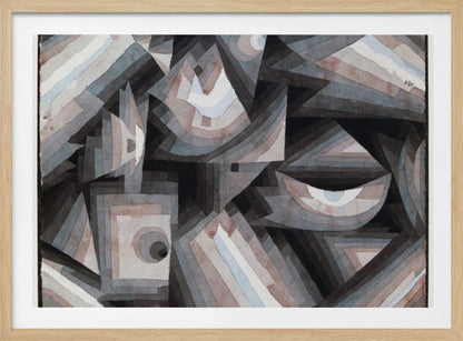 Crystal Gradation 1921 - Poster / Art Print
