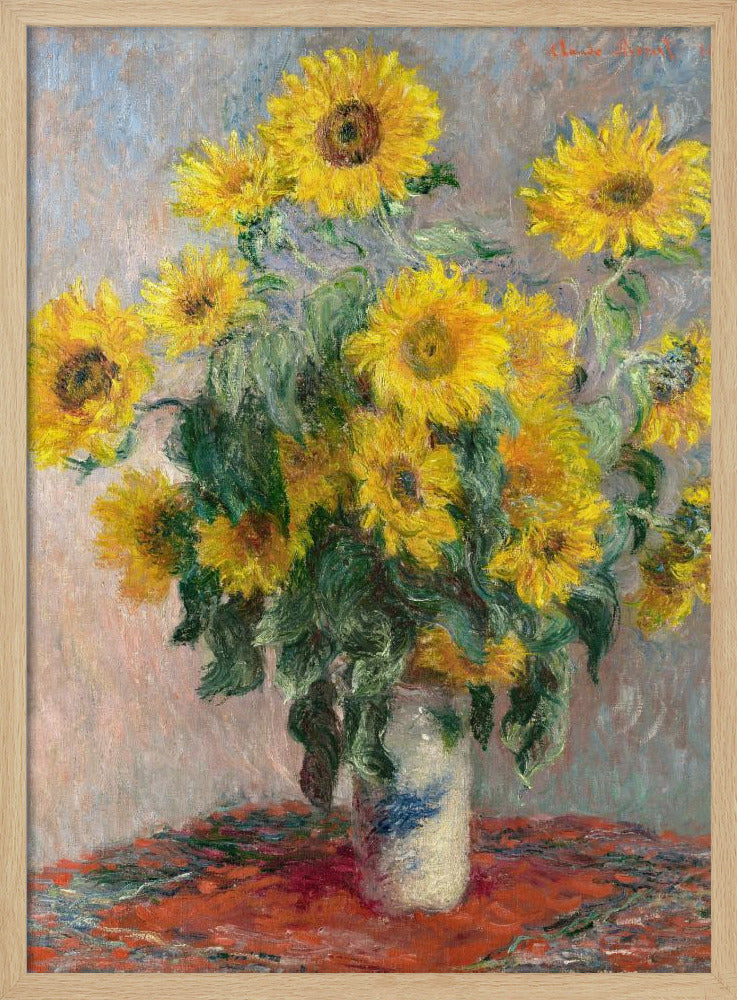 Bouquet Of Sunflowers - Poster / Art Print