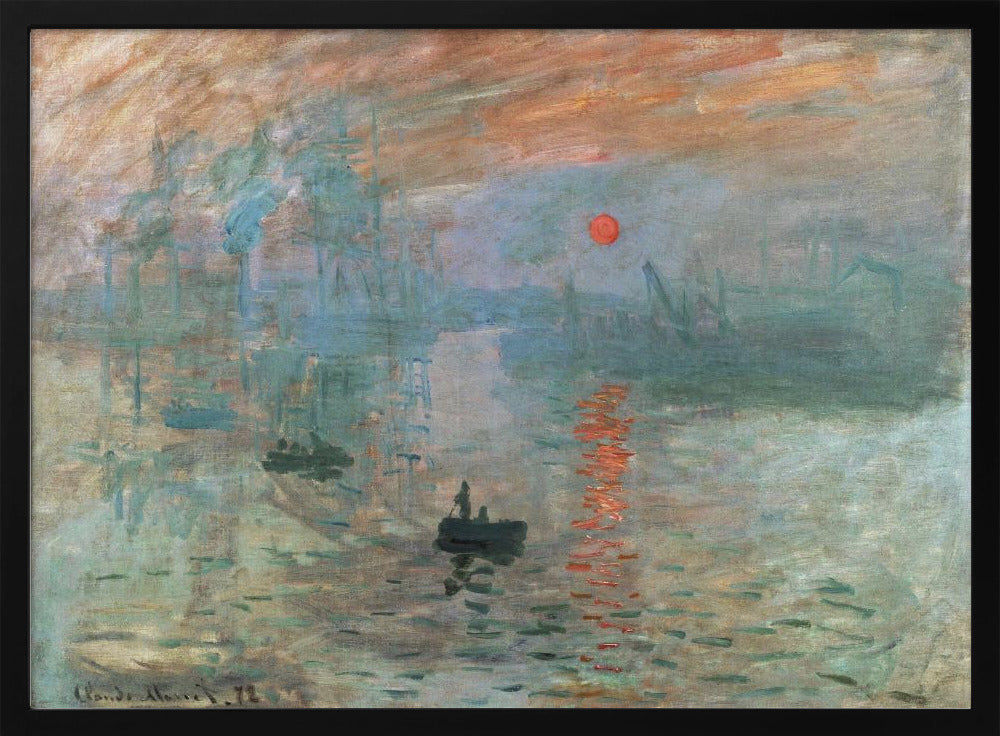 Sunrise 1872 - Poster / Art Print