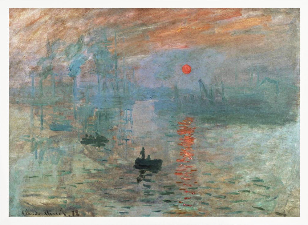 Sunrise 1872 - Poster / Art Print