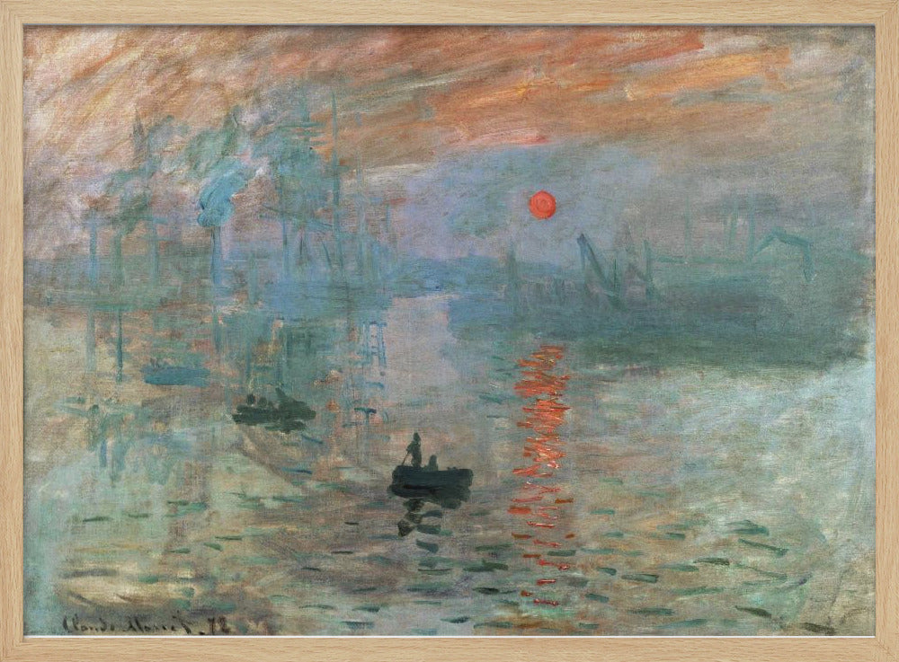 Sunrise 1872 - Poster / Art Print