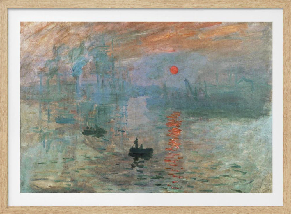 Sunrise 1872 - Poster / Art Print
