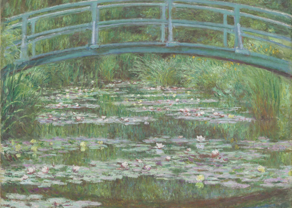 Japanese Footbridge 1899 - Poster / Art Print
