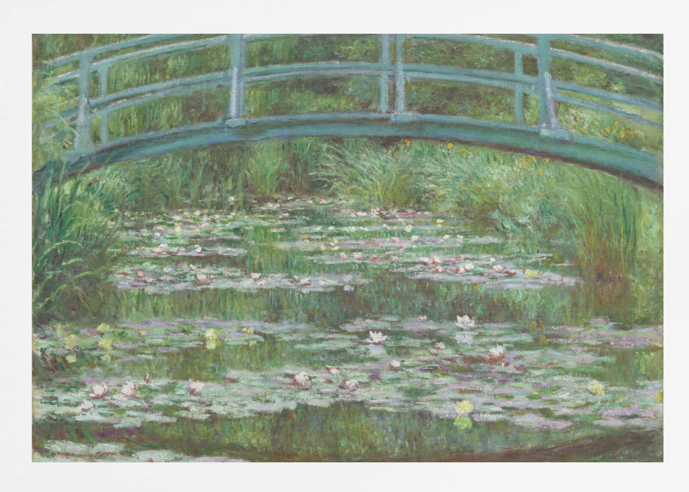 Japanese Footbridge 1899 - Poster / Art Print