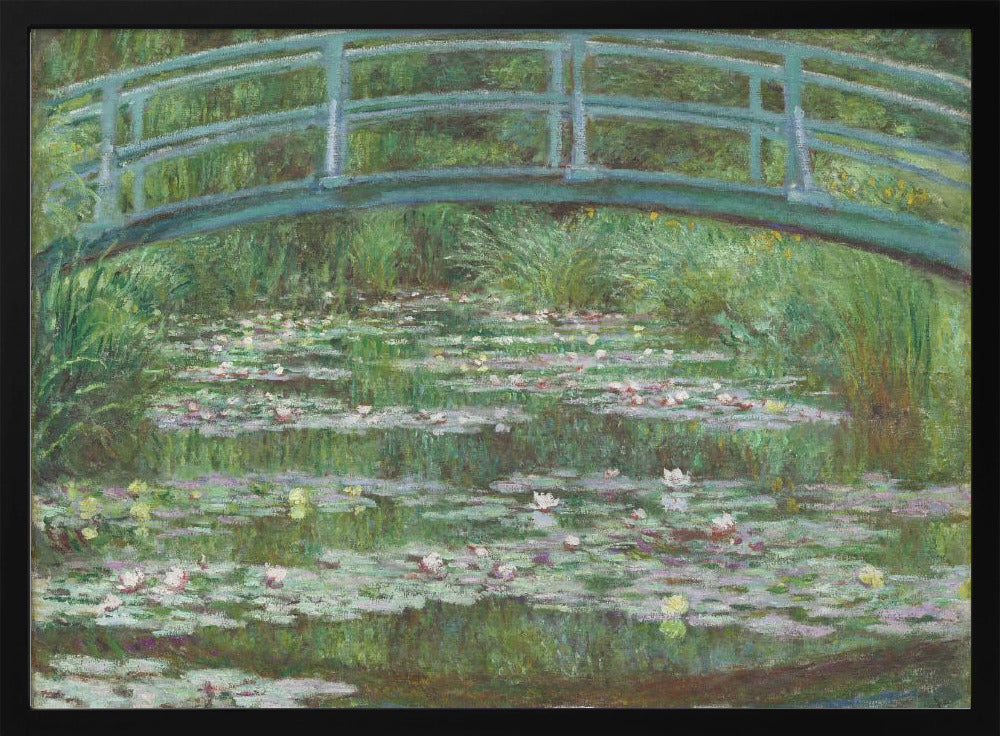 Japanese Footbridge 1899 - Poster / Art Print