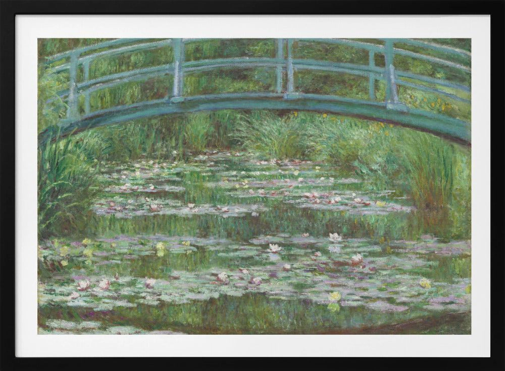Japanese Footbridge 1899 - Poster / Art Print