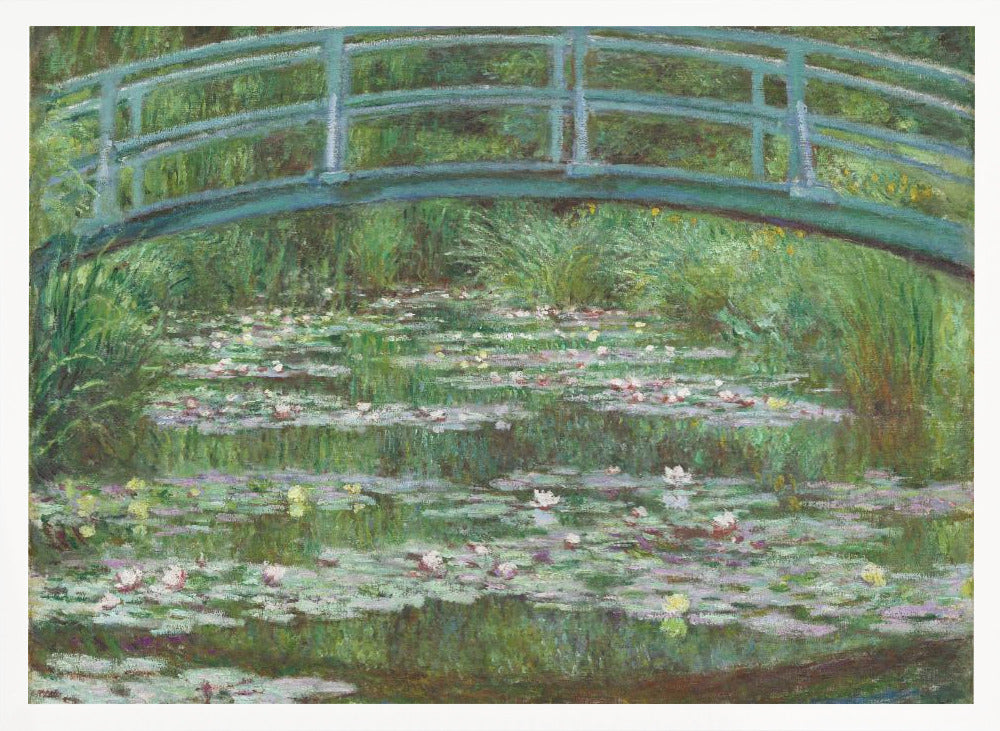 Japanese Footbridge 1899 - Poster / Art Print