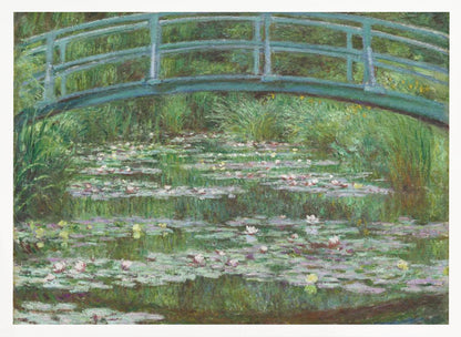 Japanese Footbridge 1899 - Poster / Art Print