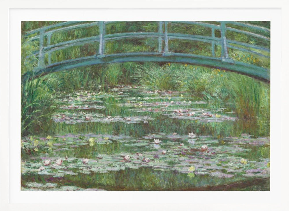 Japanese Footbridge 1899 - Poster / Art Print