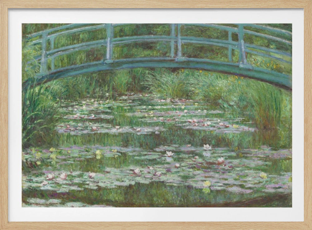 Japanese Footbridge 1899 - Poster / Art Print