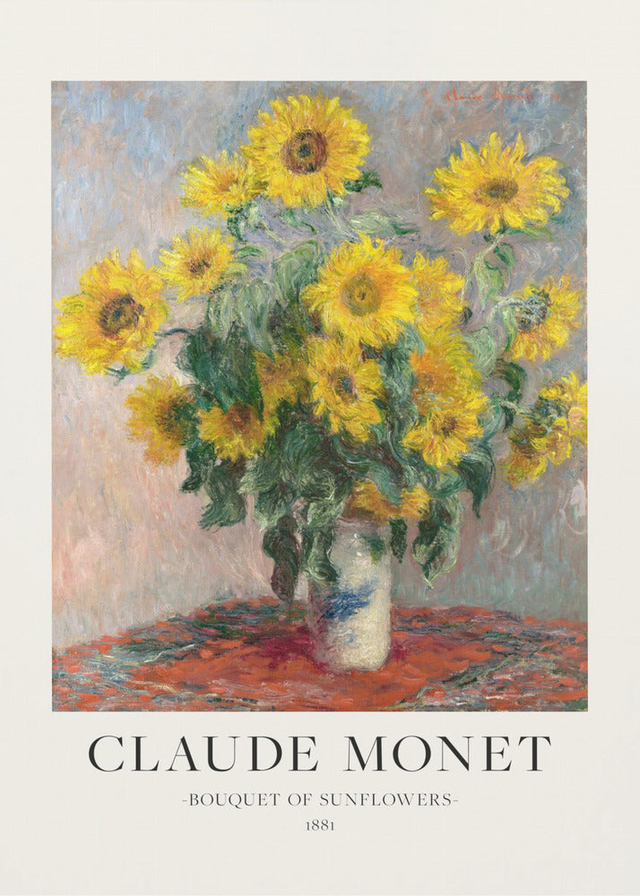 Bouquet Of Sunflowers - Poster / Art Print