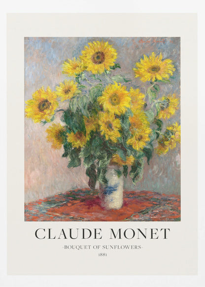 Bouquet Of Sunflowers - Poster / Art Print