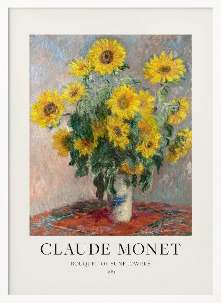 Bouquet Of Sunflowers - Poster / Art Print