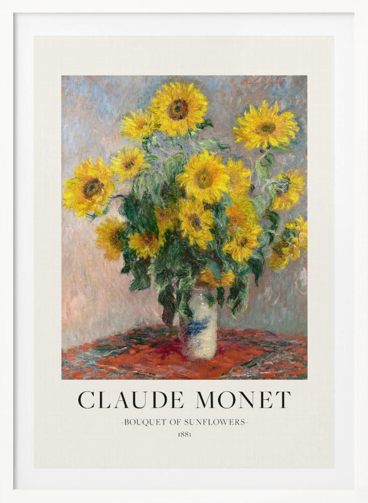 Bouquet Of Sunflowers - Poster / Art Print