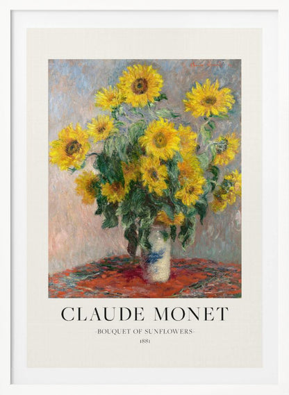 Bouquet Of Sunflowers - Poster / Art Print
