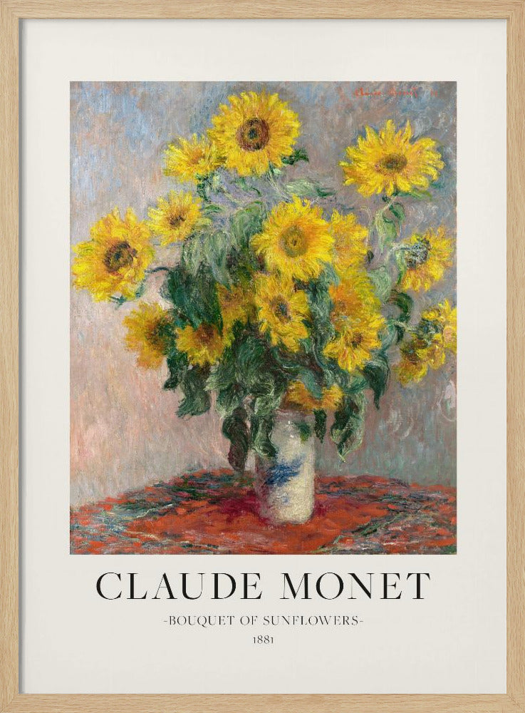 Bouquet Of Sunflowers - Poster / Art Print
