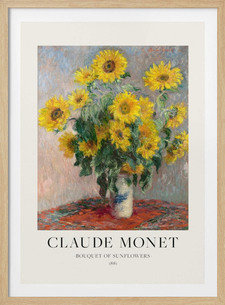 Bouquet Of Sunflowers - Poster / Art Print