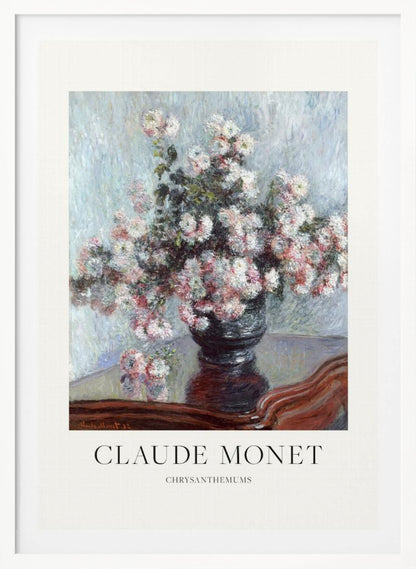Chrysanthemums - Poster / Art Print