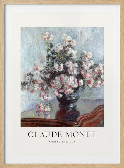Chrysanthemums - Poster / Art Print
