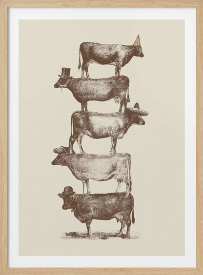 Cow Cow Nuts - Poster / Art Print