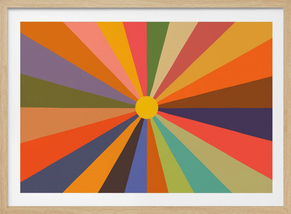 Sun Print - Poster / Art Print