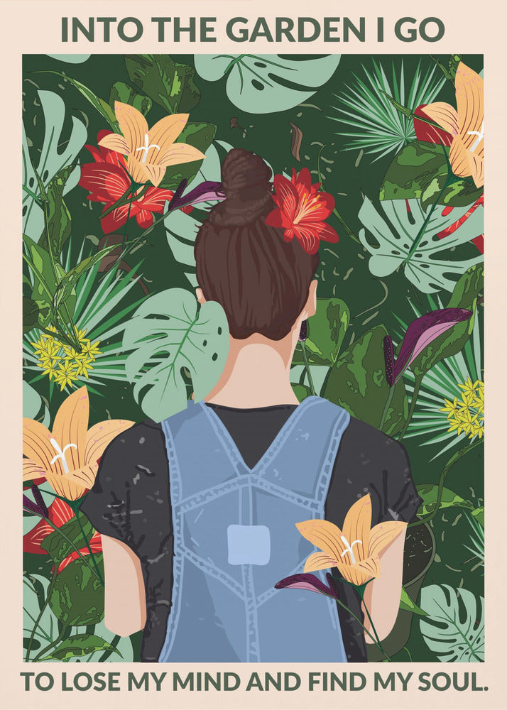 Into the Garden Standard Wall Art - Poster / Art Print