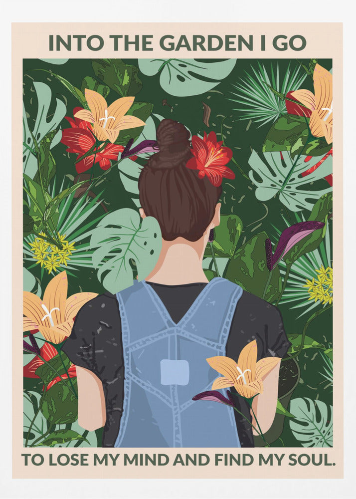 Into the Garden Standard Wall Art - Poster / Art Print