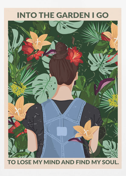 Into the Garden Standard Wall Art - Poster / Art Print