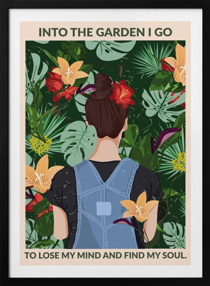 Into the Garden Standard Wall Art - Poster / Art Print