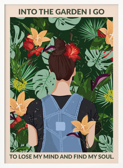 Into the Garden Standard Wall Art - Poster / Art Print