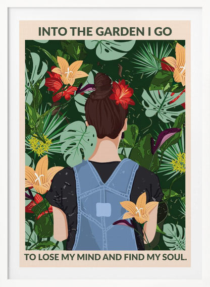 Into the Garden Standard Wall Art - Poster / Art Print