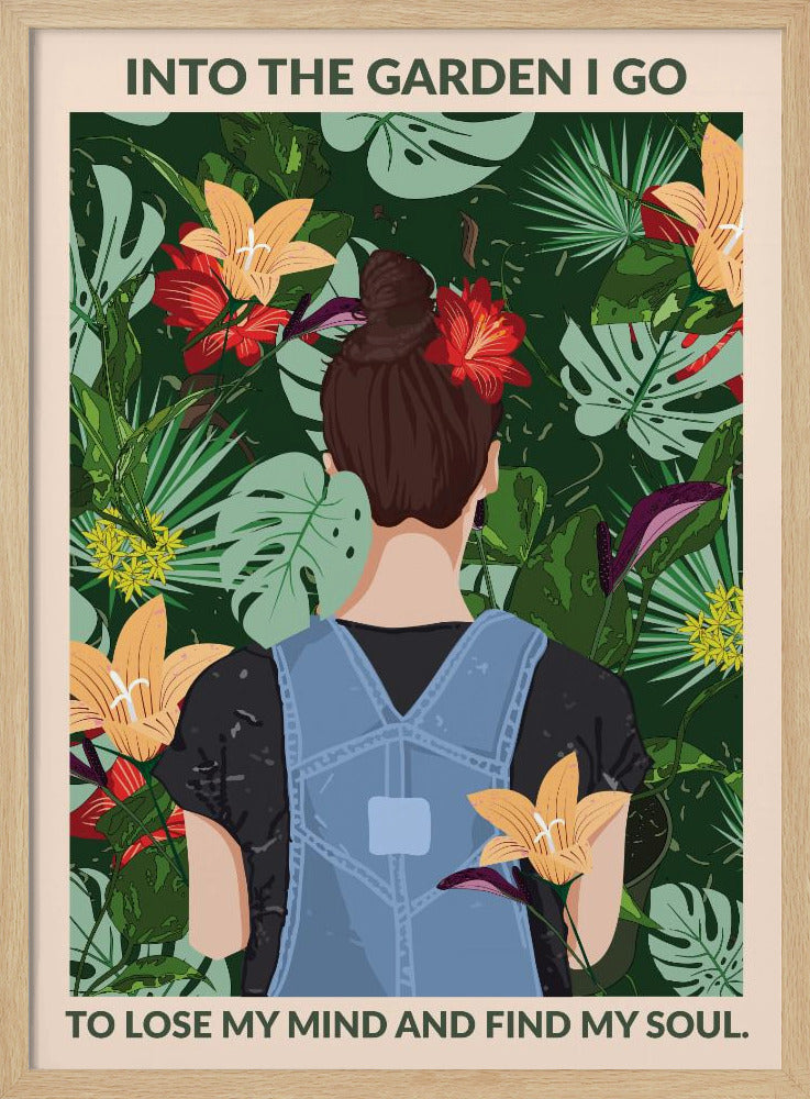 Into the Garden Standard Wall Art - Poster / Art Print