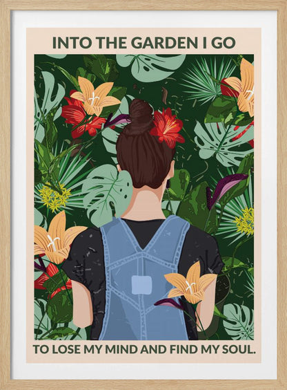 Into the Garden Standard Wall Art - Poster / Art Print