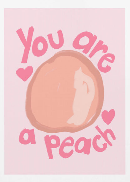 Peach - Poster / Art Print