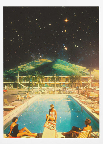 Space Pool - Poster / Art Print