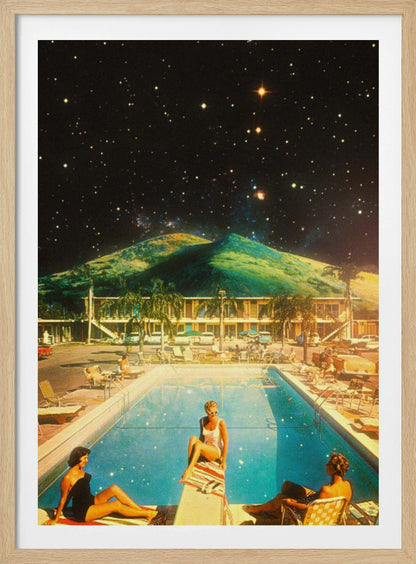 Space Pool - Poster / Art Print