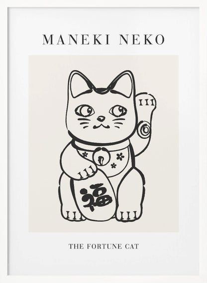 Manekineko No2 - Poster / Art Print