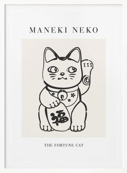 Manekineko No2 - Poster / Art Print
