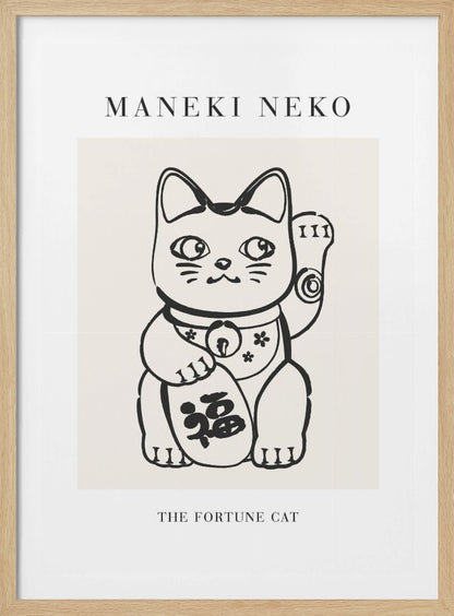Manekineko No2 - Poster / Art Print