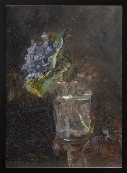 Bouquet of Violets In a Vase (1882) - Poster / Art Print