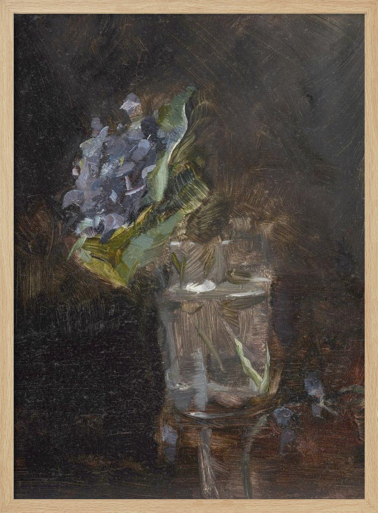 Bouquet of Violets In a Vase (1882) - Poster / Art Print