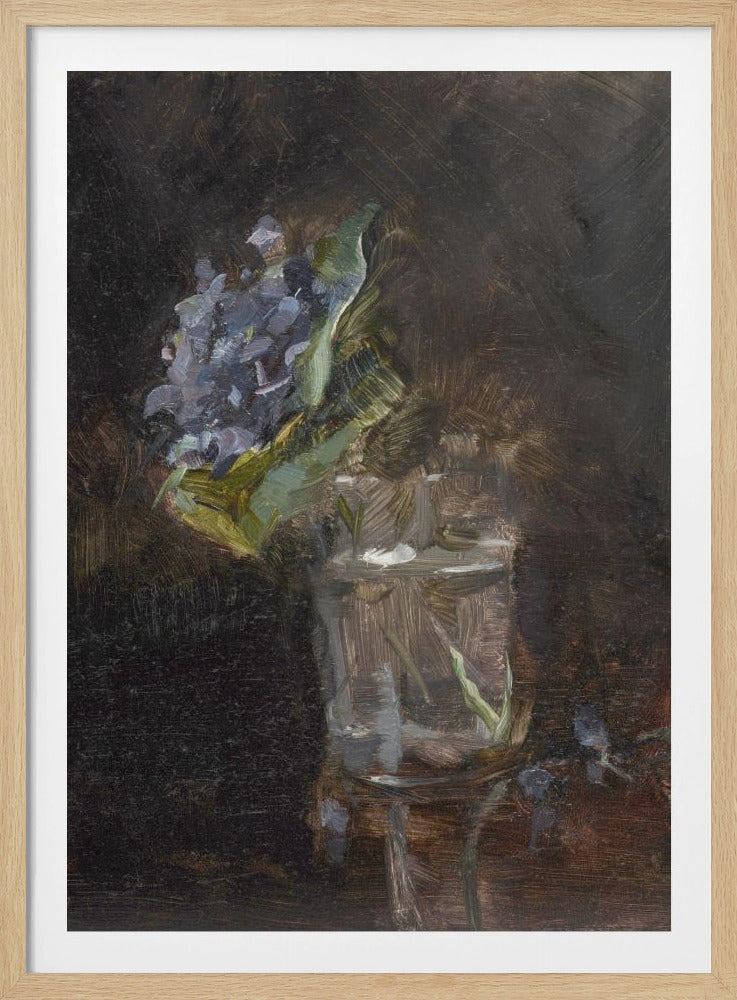 Bouquet of Violets In a Vase (1882) - Poster / Art Print