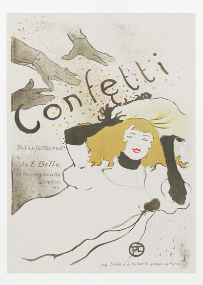 Confetti (1894) - Poster / Art Print