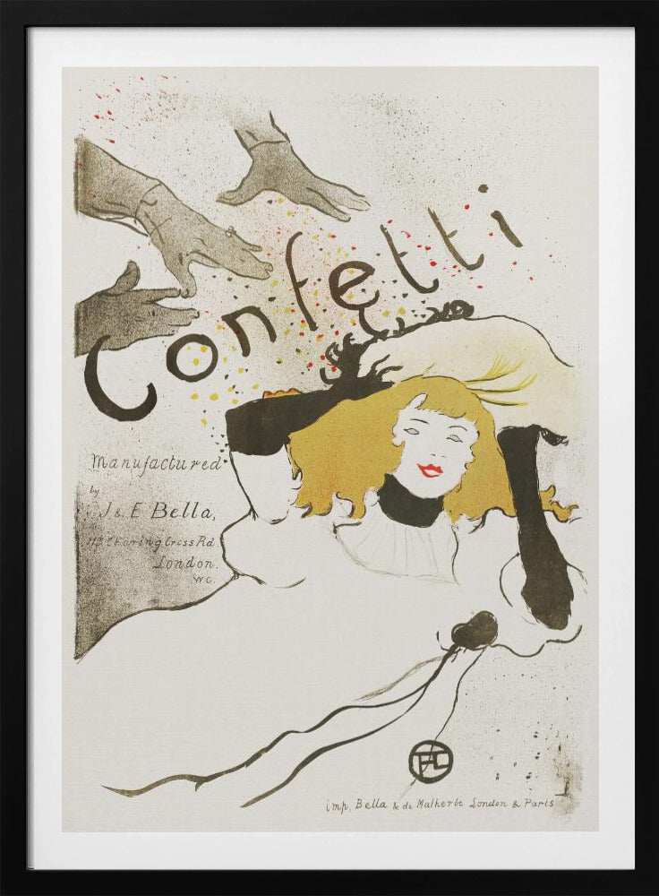 Confetti (1894) - Poster / Art Print