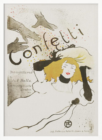 Confetti (1894) - Poster / Art Print