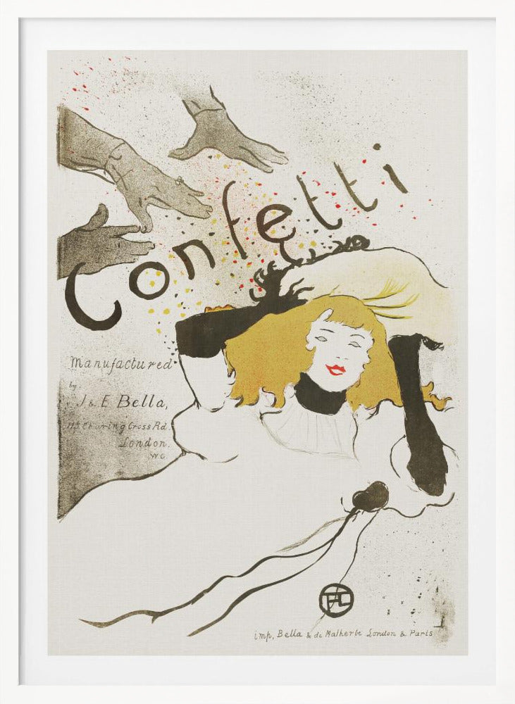 Confetti (1894) - Poster / Art Print
