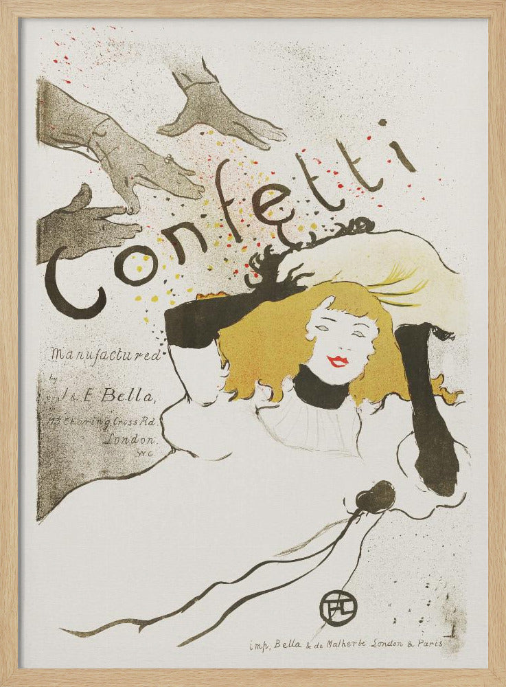 Confetti (1894) - Poster / Art Print
