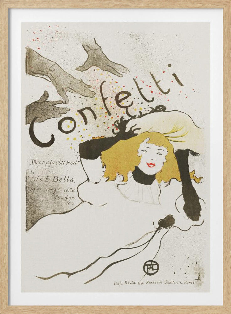 Confetti (1894) - Poster / Art Print