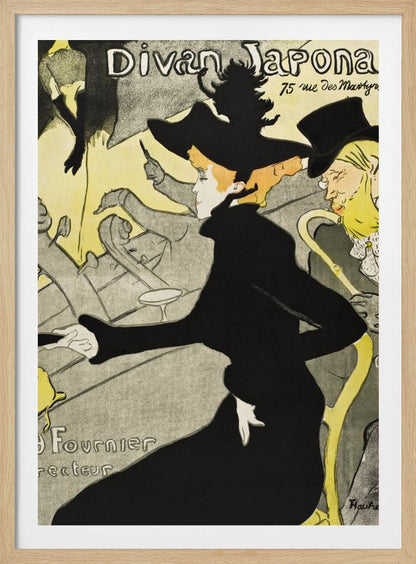 Divan Japonais (ca. 1892–1893) - Poster / Art Print