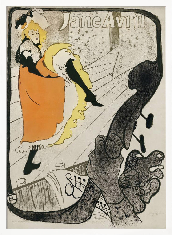 Jane Avril (1893) - Poster / Art Print